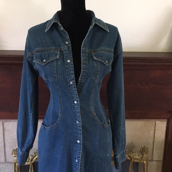 full length jean jacket